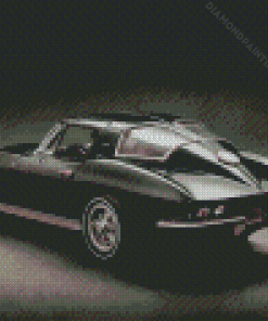 Classic Chevrolet Corvette Stingray Diamond Painting