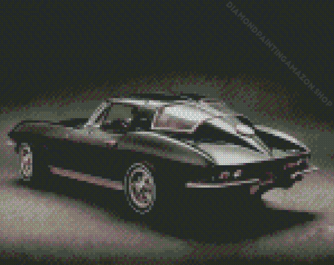 Classic Chevrolet Corvette Stingray Diamond Painting