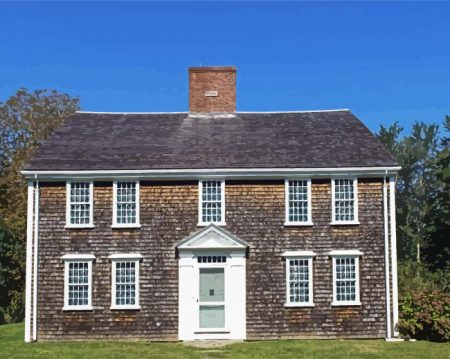 Colonial House Diamond Painting