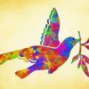 Colorful Peace Dove Diamond Painting