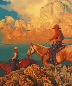 Cowboys In Arizona Diamond Painting