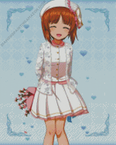 Cute Miho Nishizumi Diamond Painting