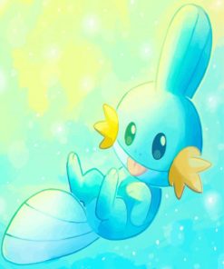 Cute Mudkip Art Diamond Painting