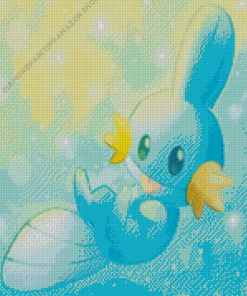 Cute Mudkip Art Diamond Painting