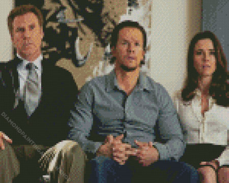 Daddys Home Characters Diamond Painting