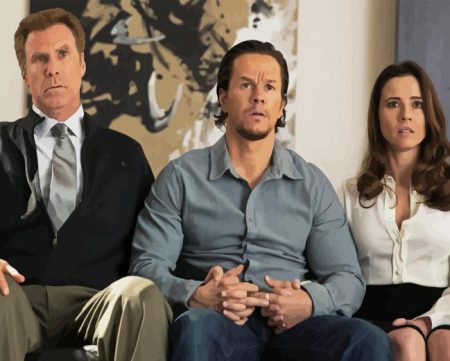 Daddys Home Characters Diamond Painting