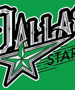 Dallas Stars Team Logo Diamond Painting