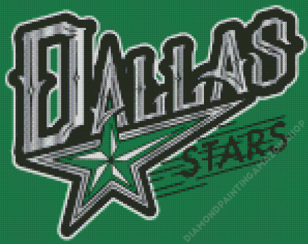 Dallas Stars Team Logo Diamond Painting
