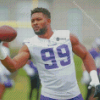 Danielle Hunter Football Player Diamond Painting