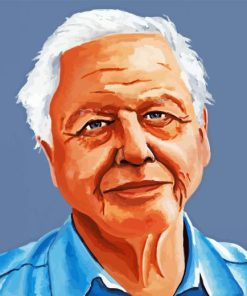 David Attenborough Art Diamond Painting