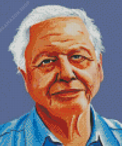 David Attenborough Art Diamond Painting