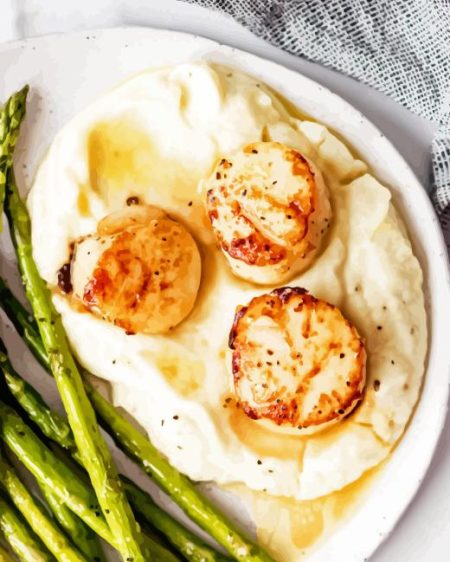 Delicious Scallops Diamond Painting