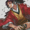 Demon Slayer Yoriichi Diamond Painting