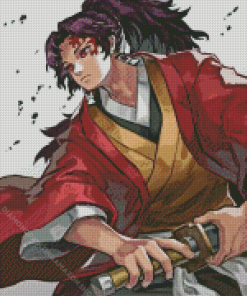 Demon Slayer Yoriichi Diamond Painting