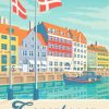 Denmark Copenhagen Poster Diamond Painting