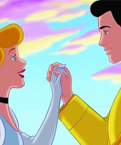 Disney Cinderella And Prince Diamond Painting