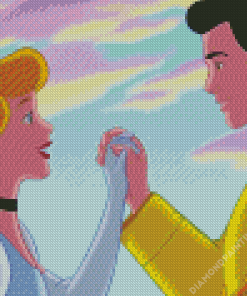 Disney Cinderella And Prince Diamond Painting