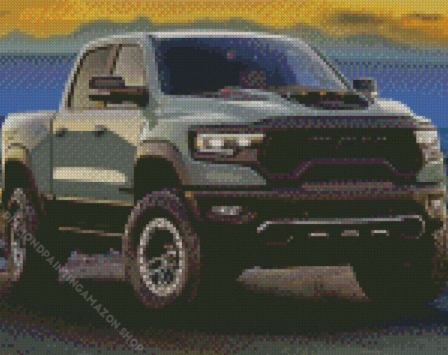 Dodge Ram Vehicle Diamond Painting