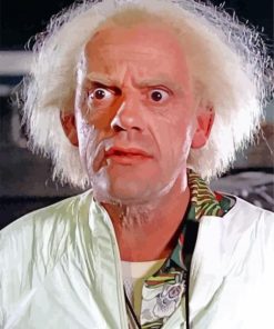 Dr Emmett Brown Diamond Painting