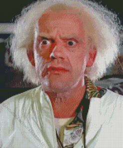 Dr Emmett Brown Diamond Painting