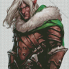 Drizzt Dourden Character Art Diamond Painting