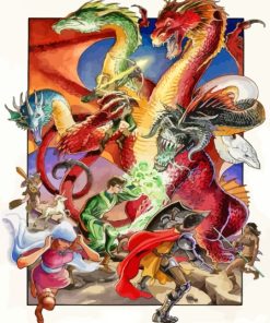 Dungeons And Dragons Diamond Painting