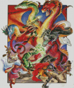 Dungeons And Dragons Diamond Painting