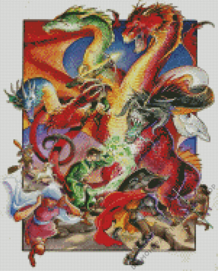 Dungeons And Dragons Diamond Painting
