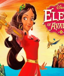 Elena Of Avalor Anime Diamond Painting