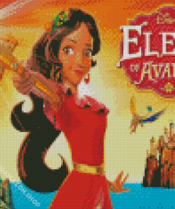 Elena Of Avalor Anime Diamond Painting