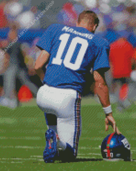 Eli Manning Back Diamond Painting