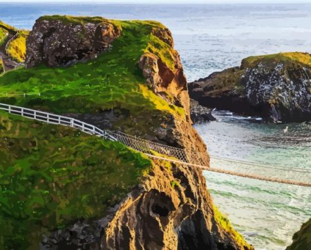 Emerald Isle Landscape Diamond Painting