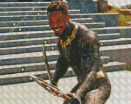 Erik Killmonger Diamond Painting