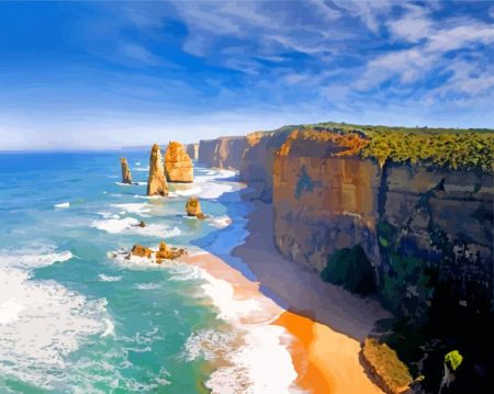 Etretat France Diamond Painting