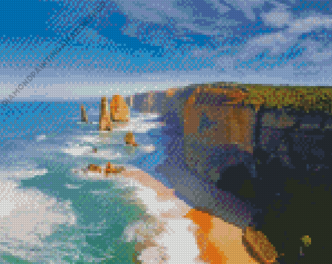 Etretat France Diamond Painting