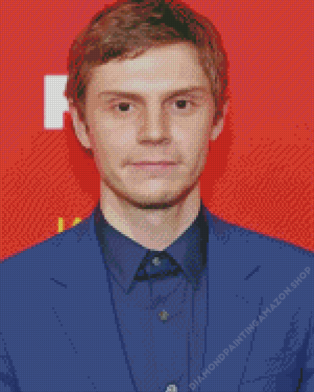 Evan Peters Actor Diamond Painting