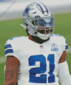 Ezekiel Elliott Diamond Painting