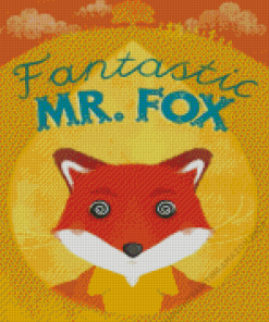 Fantastic Mr Fox Movie Poster Diamond Painting