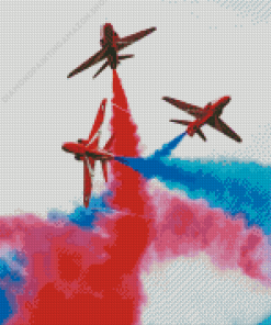 Festival Of Flight Red Arrows Diamond Painting