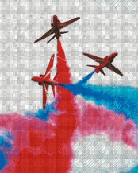 Festival Of Flight Red Arrows Diamond Painting