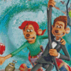 Flushed Away Characters Diamond Painting