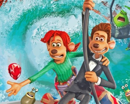 Flushed Away Characters Diamond Painting