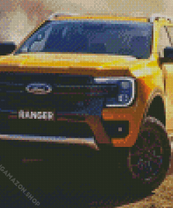 Ford Ranger Car Diamond Painting