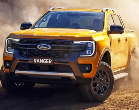 Ford Ranger Car Diamond Painting