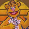 Fozzie Poster Art Diamond Painting