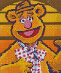 Fozzie Poster Art Diamond Painting