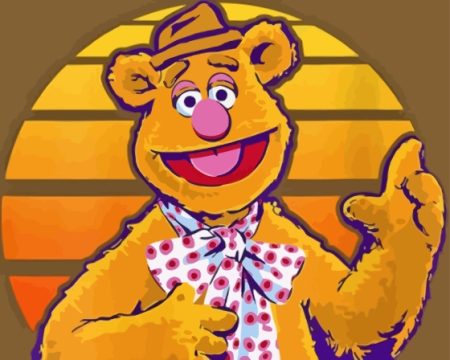 Fozzie Poster Art Diamond Painting