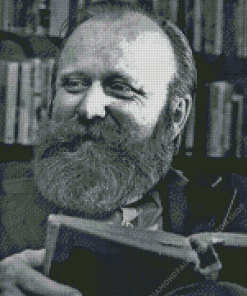 Frank Herbert Face Diamond Painting