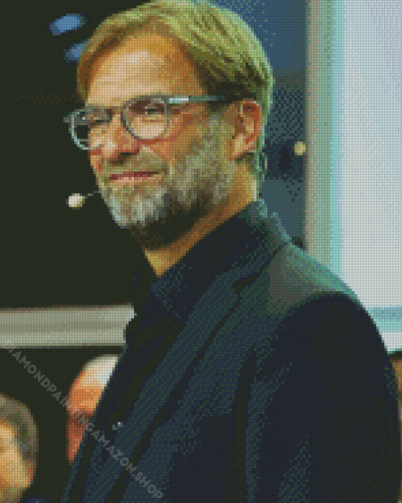 German Manager Jurgen Klopp Diamond Painting