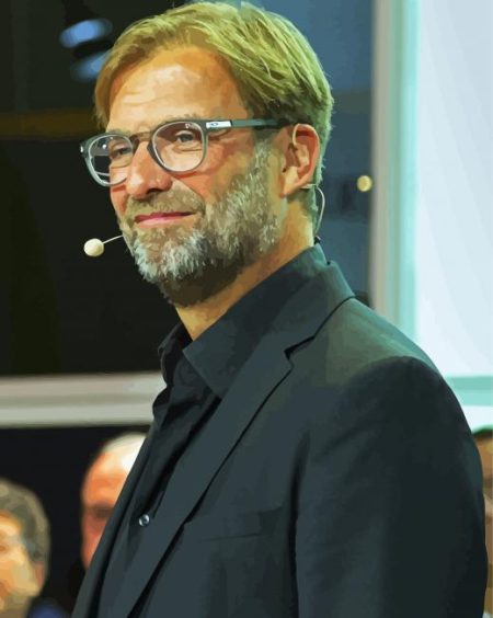 German Manager Jurgen Klopp Diamond Painting